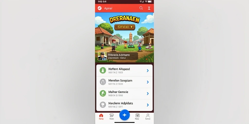 Tangkapan layar menunjukkan aksi seru di dalam game.