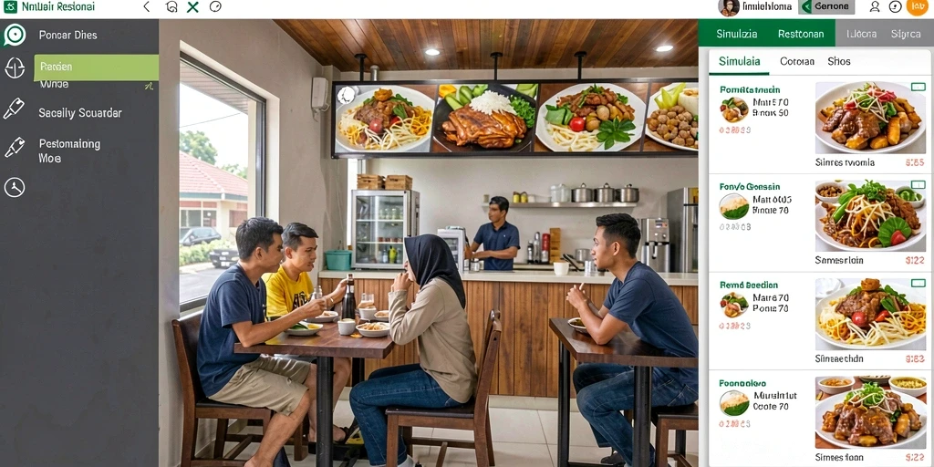 Tampilan antarmuka yang menarik dan mudah dinavigasi.
