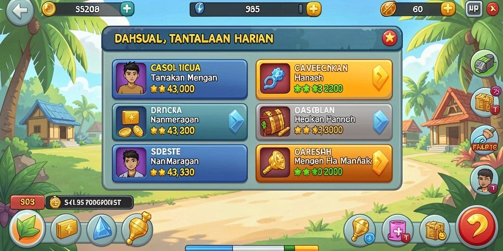 Tampilan antarmuka yang modern dan menarik.