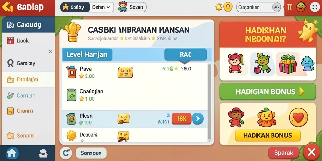 Tampilan antarmuka yang user-friendly dan menarik.