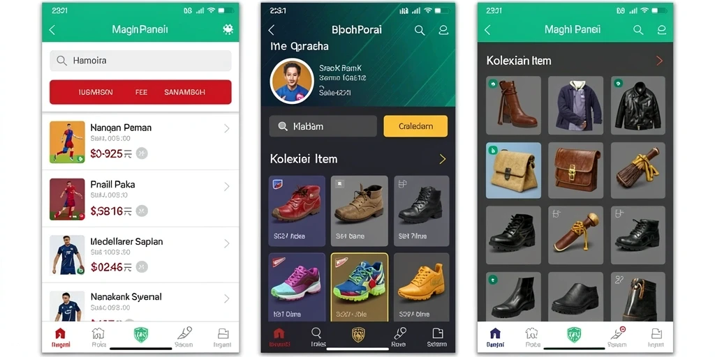 Tampilan awal HOKITIME yang menarik dan modern.