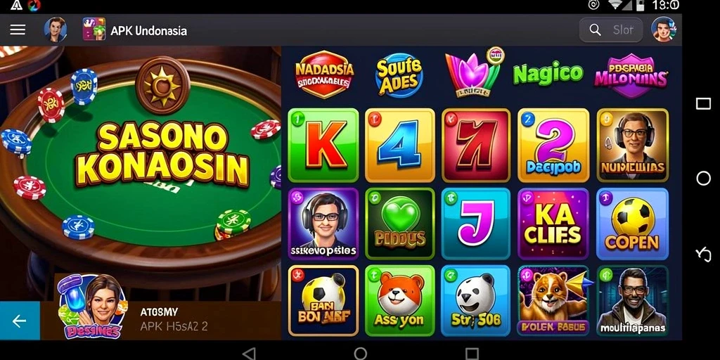 Tampilan antarmuka yang user-friendly dan intuitif.