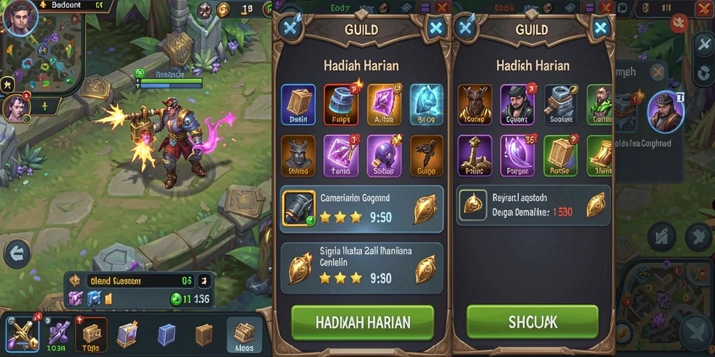 Tampilan pertama dari level awal MZ356 yang menawan.