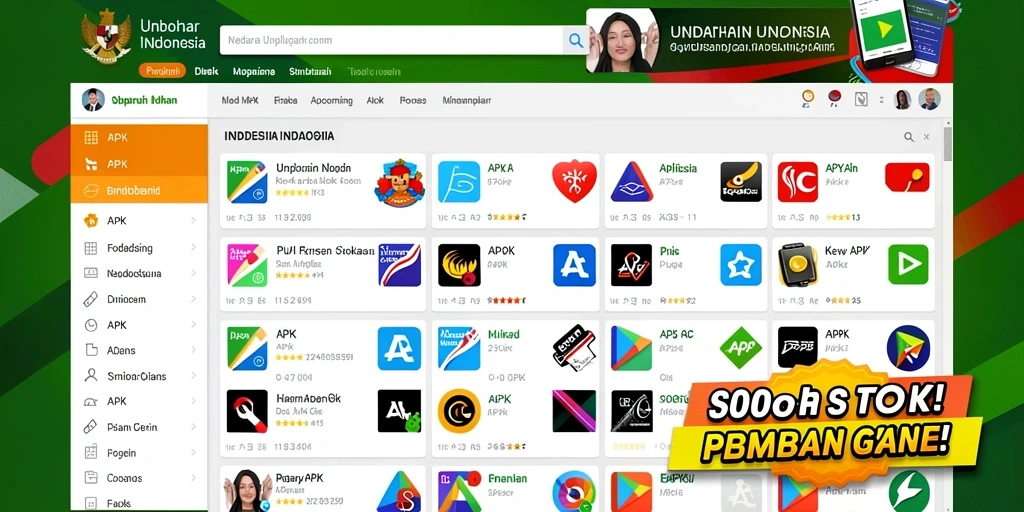 Tampilan antarmuka yang user-friendly.
