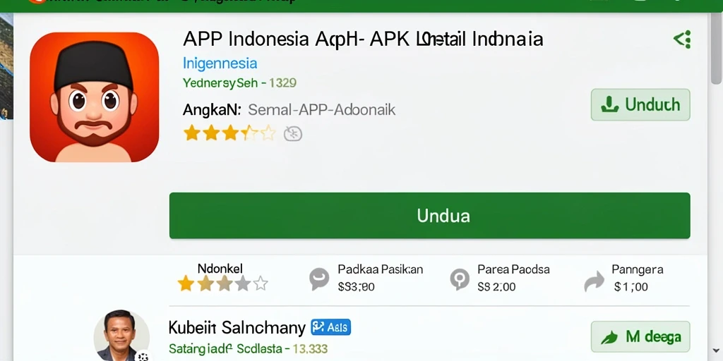 Tampilan awal aplikasi OLLO4D yang menarik.