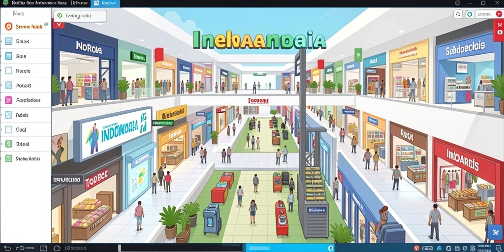 Tampilan karakter utama yang siap beraksi.