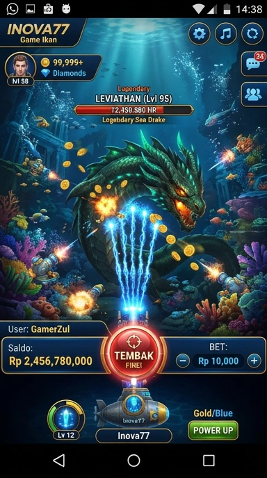 Galeri pratinjau visual inova77 build APK resmi terbaru